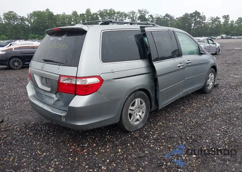 2007 Honda Odyssey Ex-L from USA, damaged, VIN 5FNRL38767B132516